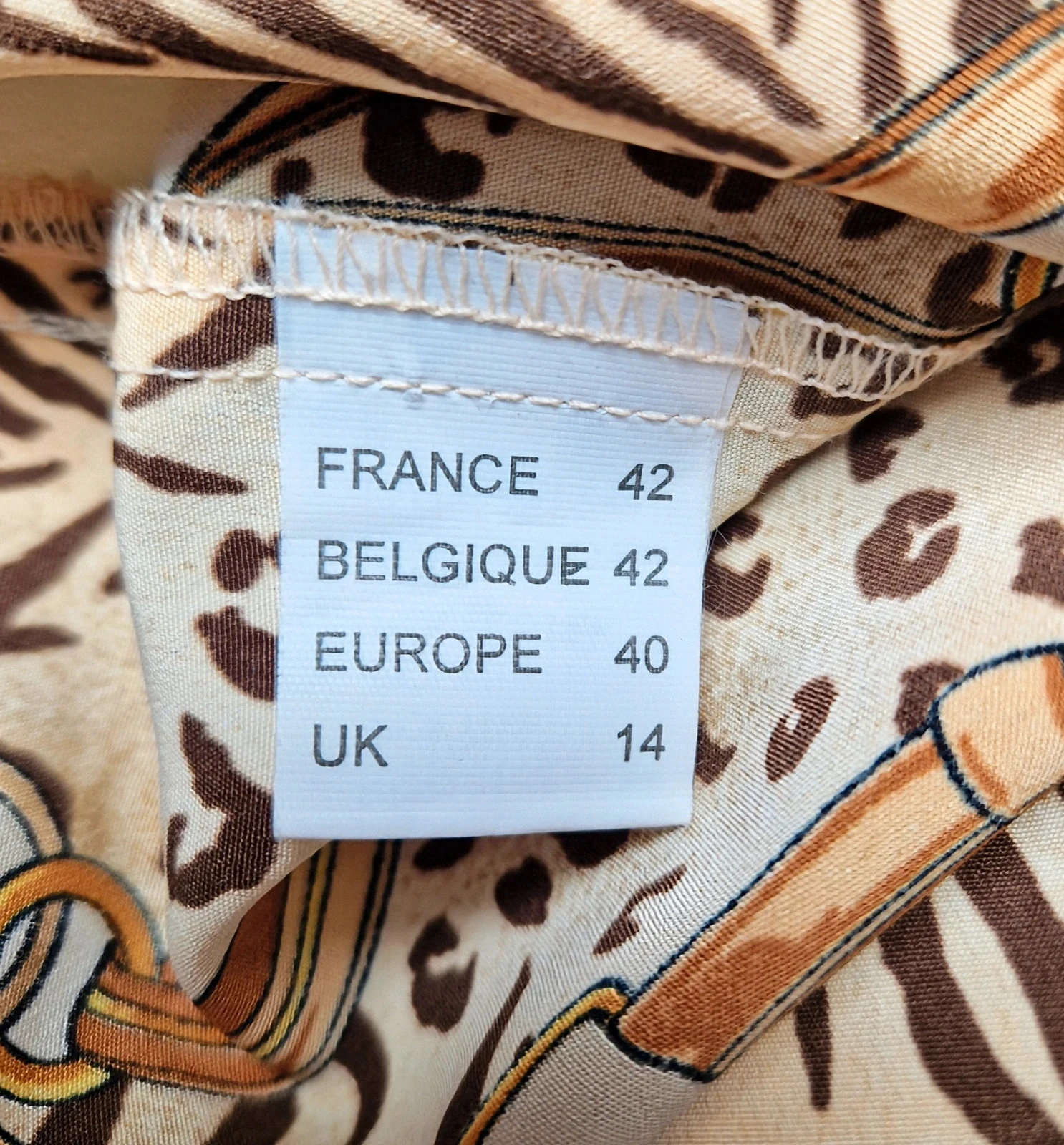 Vintage blouse Maat 42 – photo 5